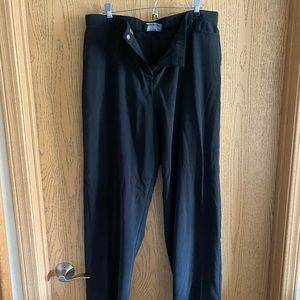 Briggs New York Black Dress Pants W/Pockets, Size 18 - in good condition